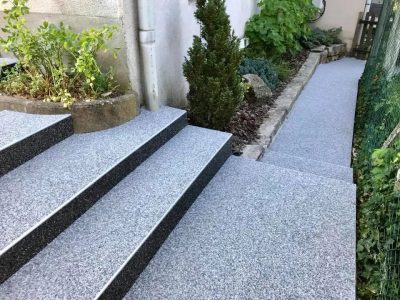 Steinteppich Treppe Weg